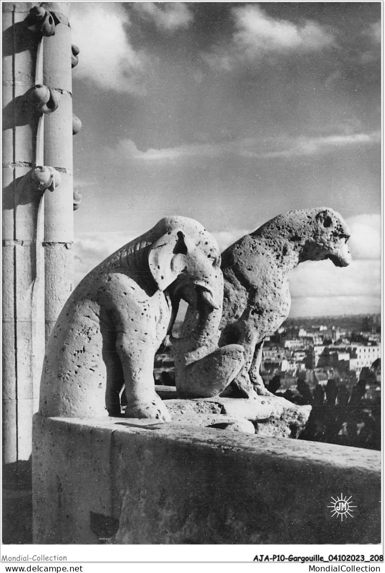 AJAP10-GARGOUILLE-0997 - Notre-dame De PARIS - Chimière - L'éléphant  - Autres & Non Classés