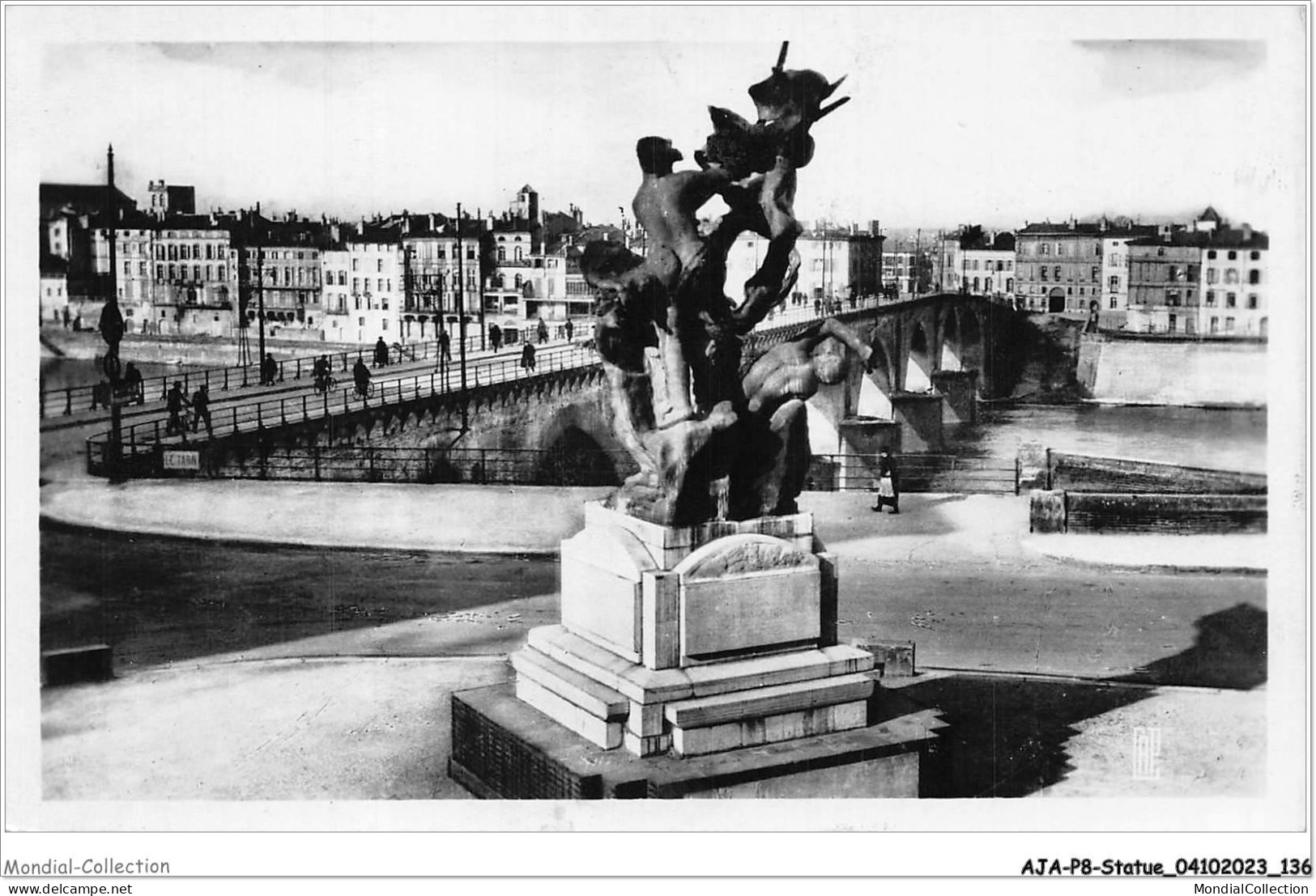 AJAP8-STATUE-0756 - MONTAUBAN - Vieux Pont - Monument De 1870  - Monuments