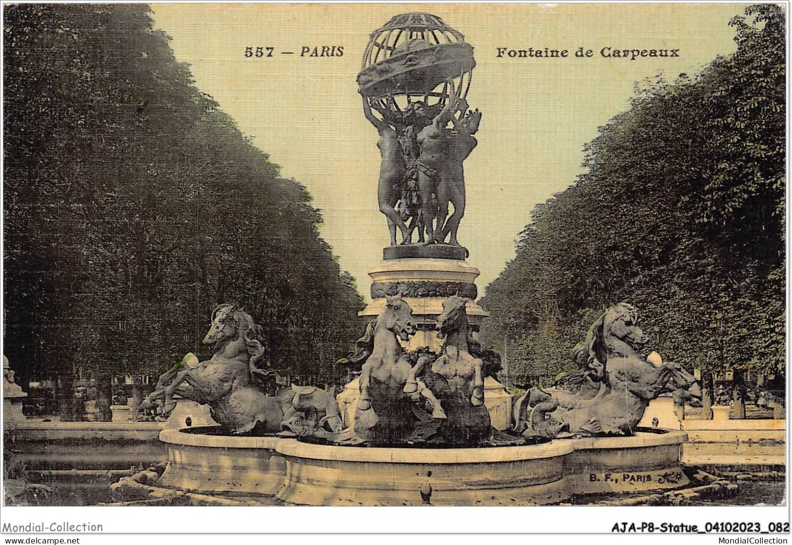 AJAP8-STATUE-0729 - PARIS - Fontaine De Carpeaux  - Denkmäler