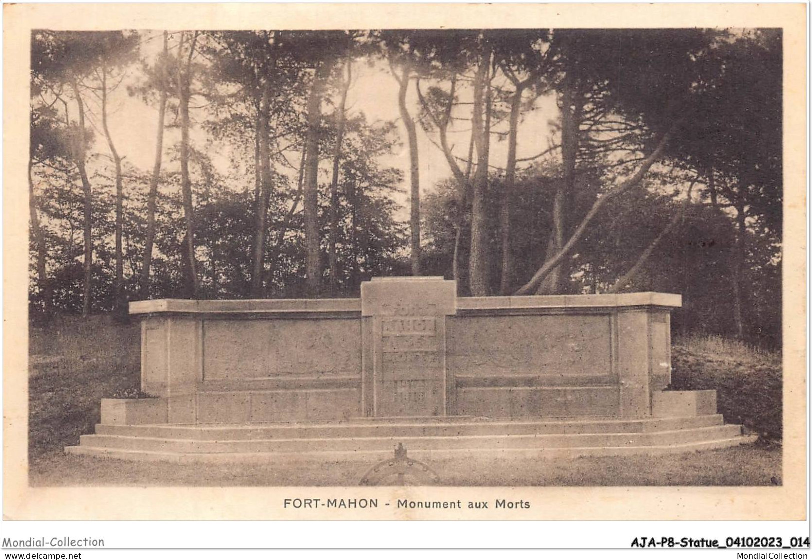 AJAP8-STATUE-0695 - FORT-MAHON - Monument Aux Morts - Denkmäler