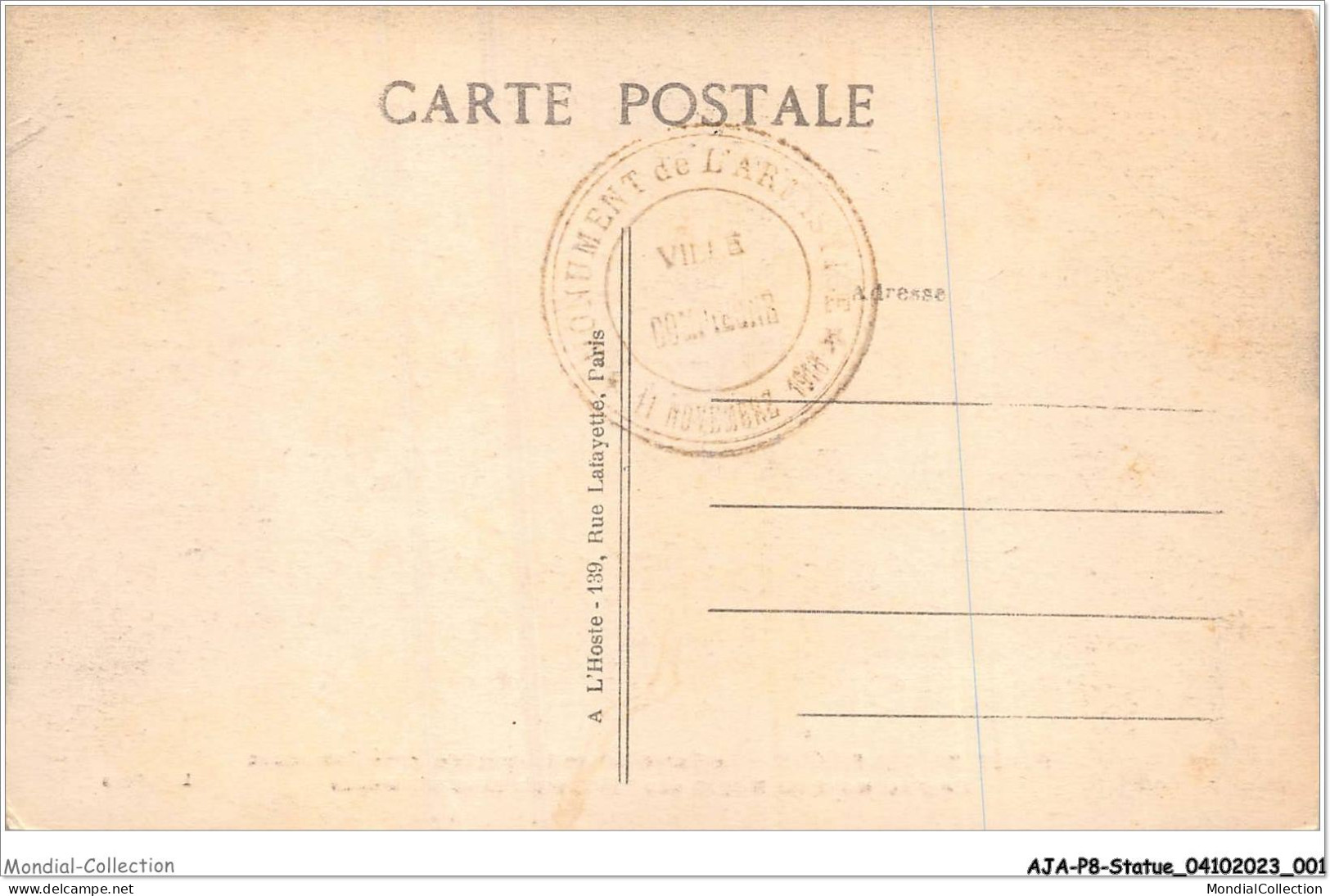 AJAP8-STATUE-0688 - Forêt De COMPIEGNE - Le Carrefour De L'armistice  - Monumentos