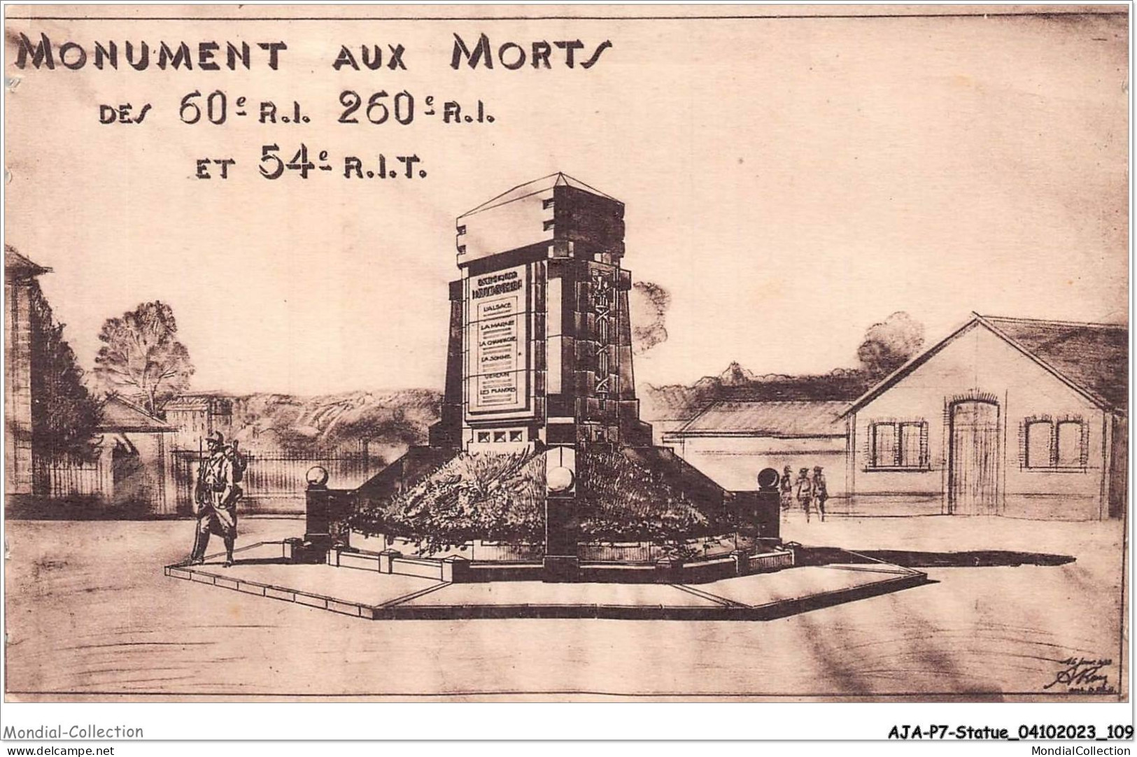 AJAP7-STATUE-0661 - Monument Aux Morts - Monumentos