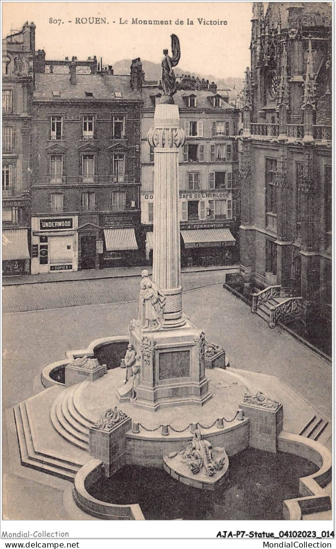 AJAP7-STATUE-0614 - ROUEN - Le Monument De La Victoire  - Denkmäler