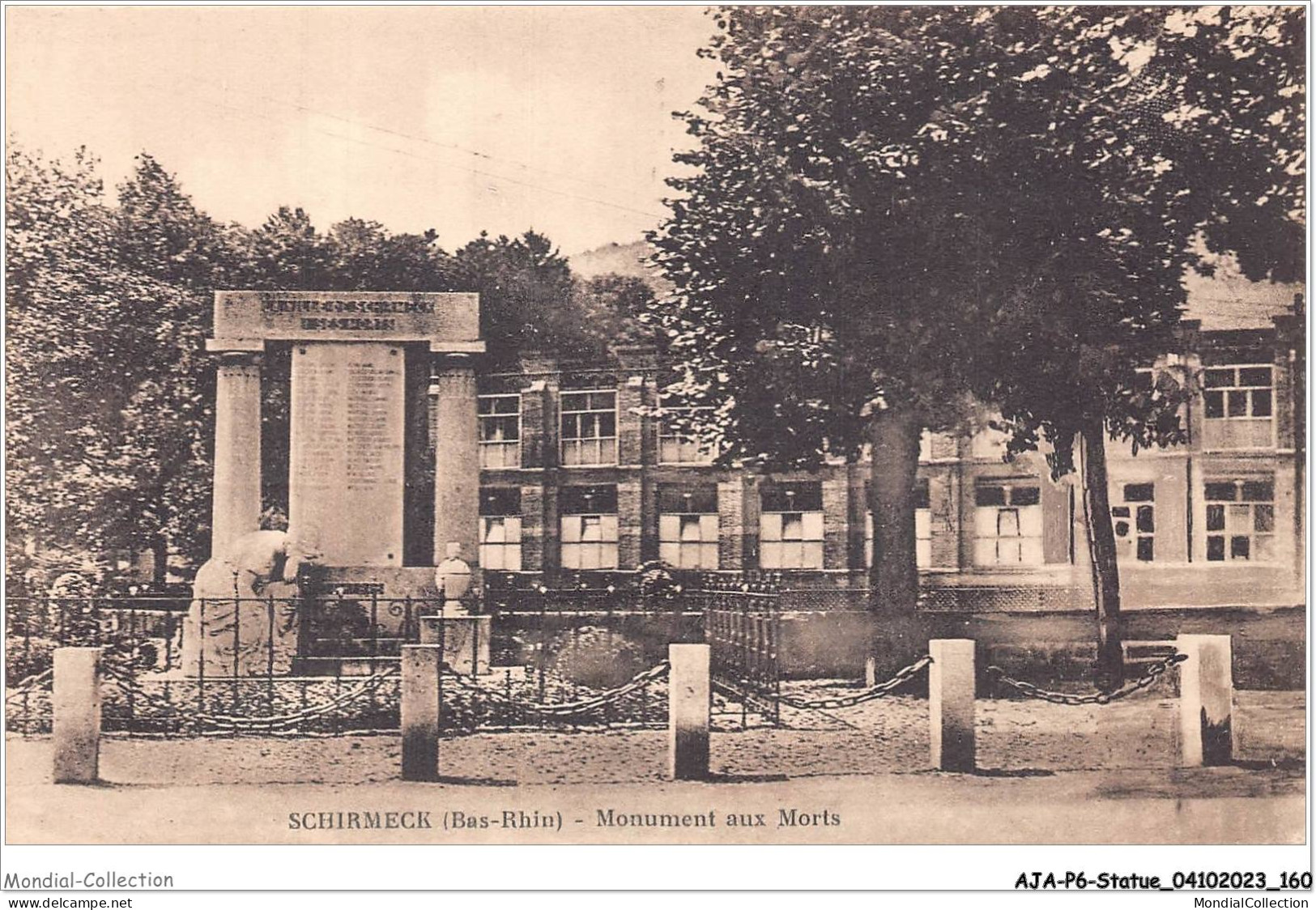 AJAP6-STATUE-0594 - SCHIRMECK  - Monument Aux Morts  - Monuments