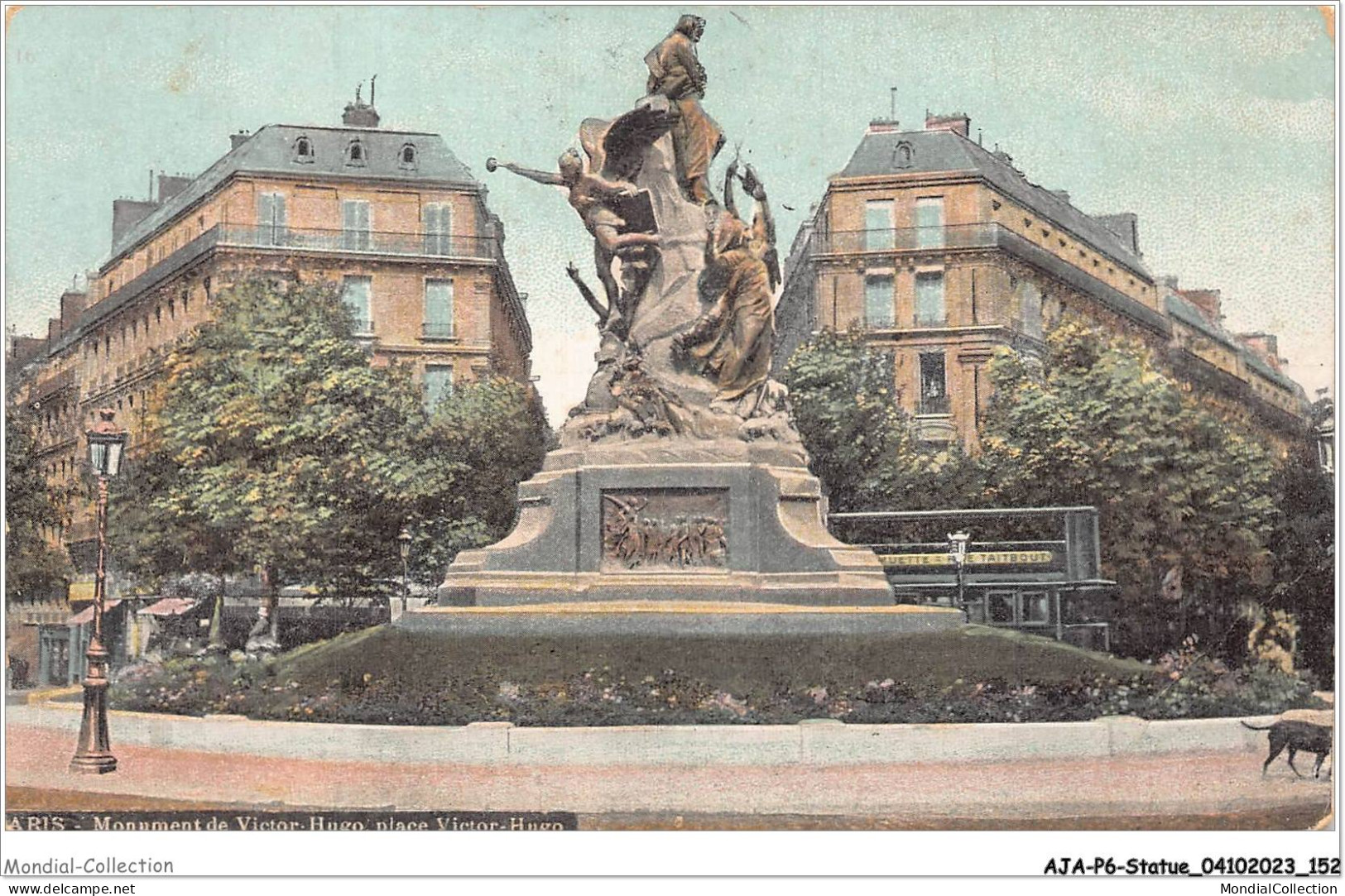 AJAP6-STATUE-0590 - PARIS - Monument Victor Hugo  - Denkmäler