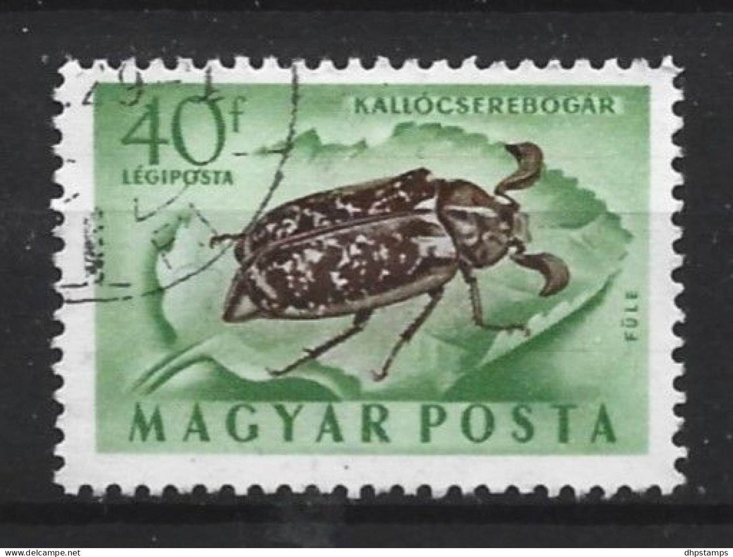 Hungary 1954 Insect Y.T.  A161 (0) - Gebraucht