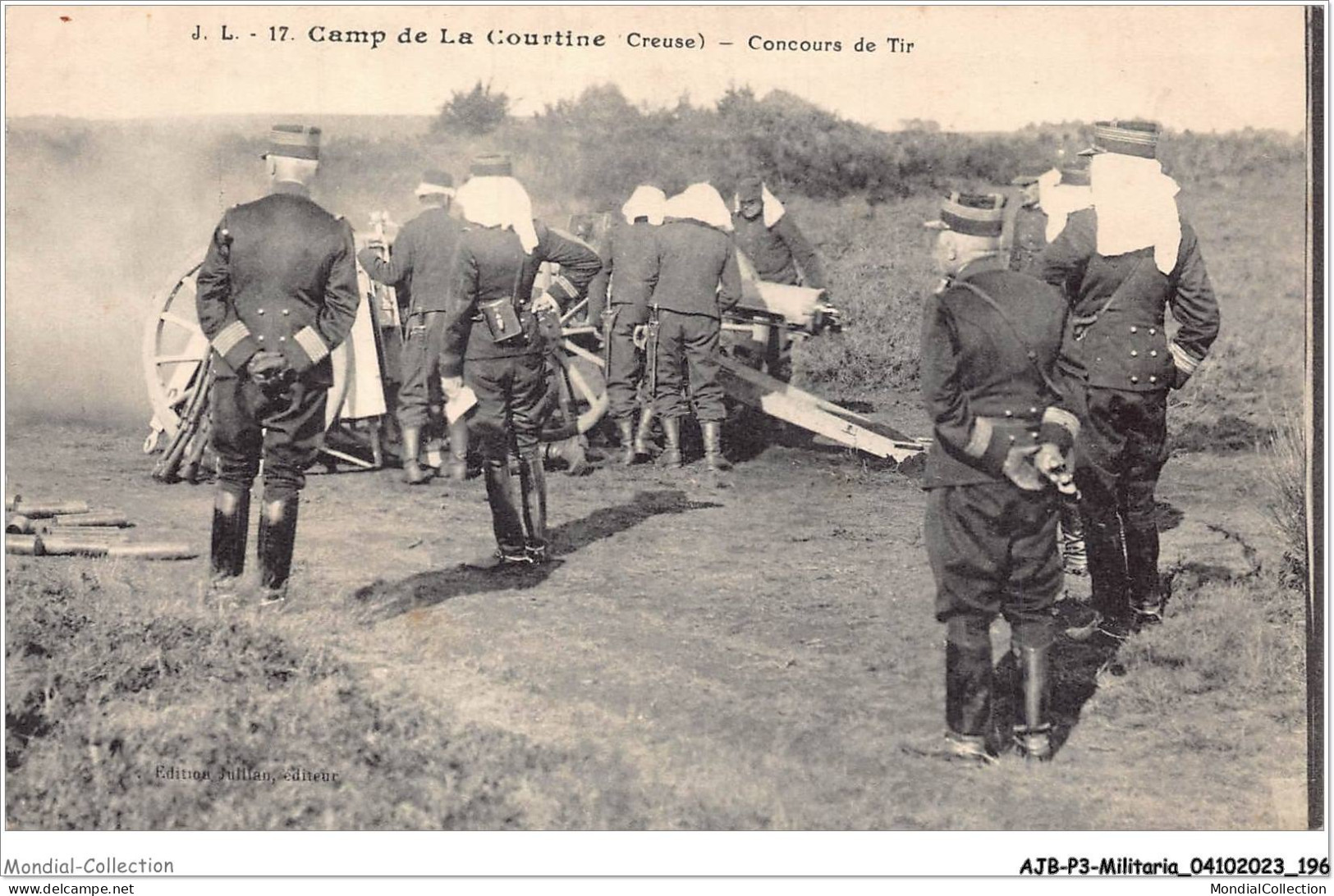 AJBP3-0308 - MILITARIA - Camp De La Courtine - Concours De Tir - Manovre