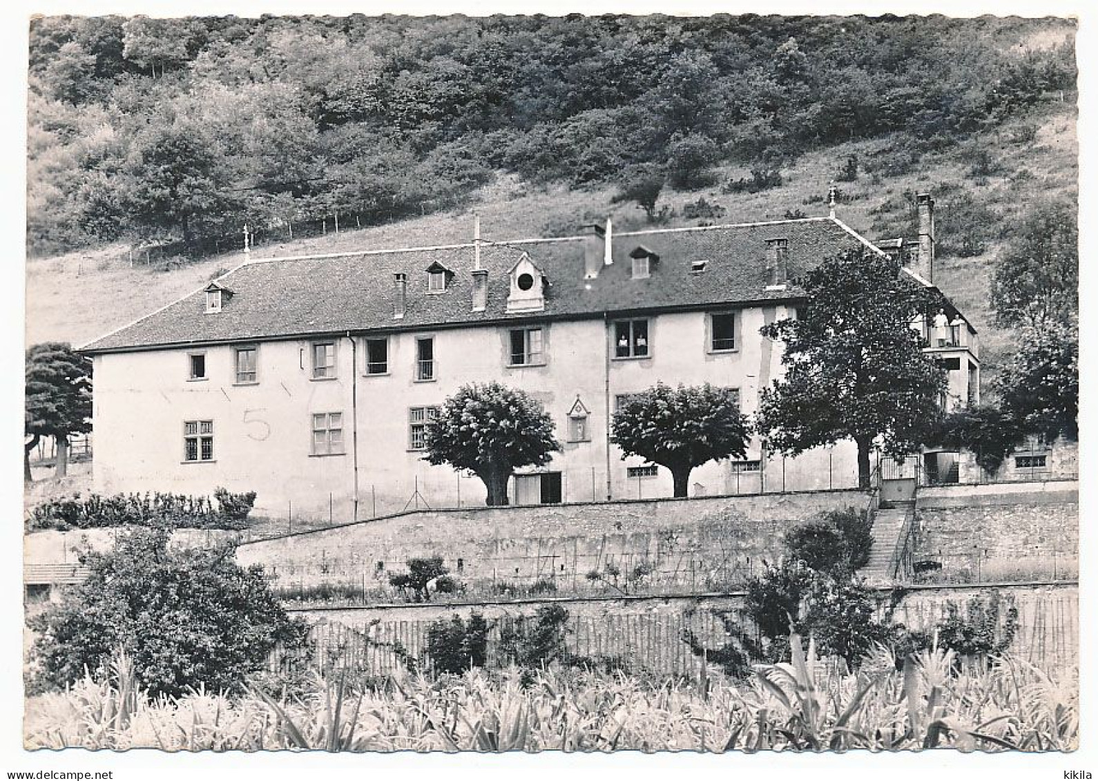 CPSM Dentelée 10.5 X 15 Isère FURES Colonies De Vacances E.D.F. - C.C.O.S. Clos De Chougnes - Bâtiment Principal * - Tullins