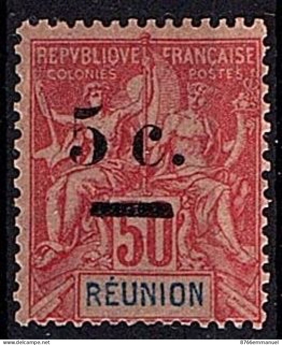 REUNION N°53 N* - Unused Stamps