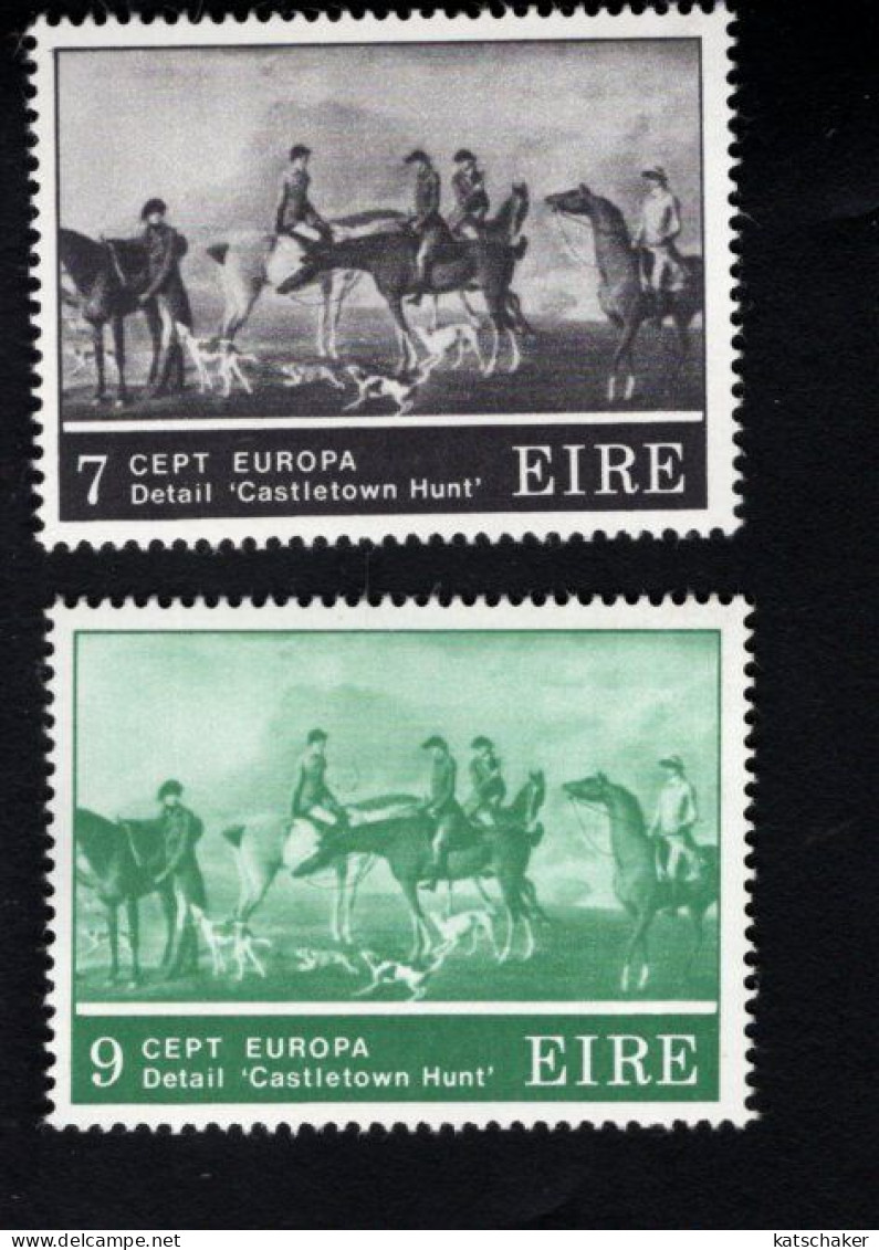 2002448624 1975 SCOTT  369 370  (XX) POSTFRIS  MINT NEVER HINGED - EUROPA ISSUE - CASTLETOWN HUNT BY ROBERT HEALY - Unused Stamps