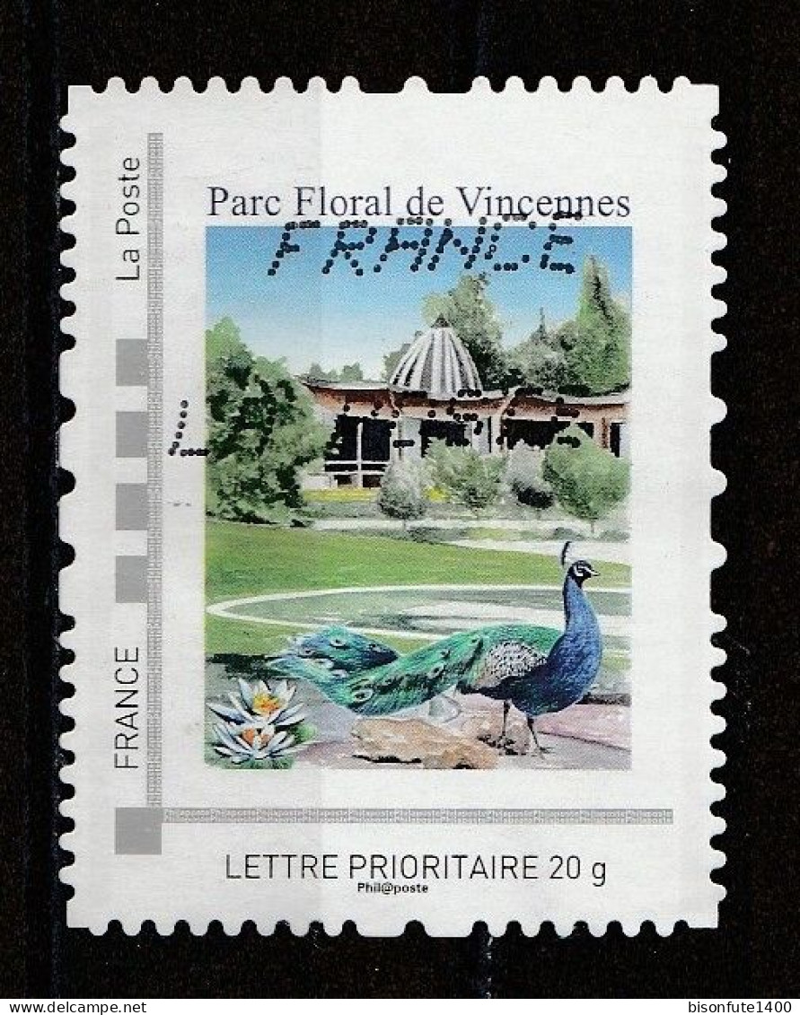 France : Timbre Personnalisé : Parc Floral De Vincennes.. - Otros & Sin Clasificación
