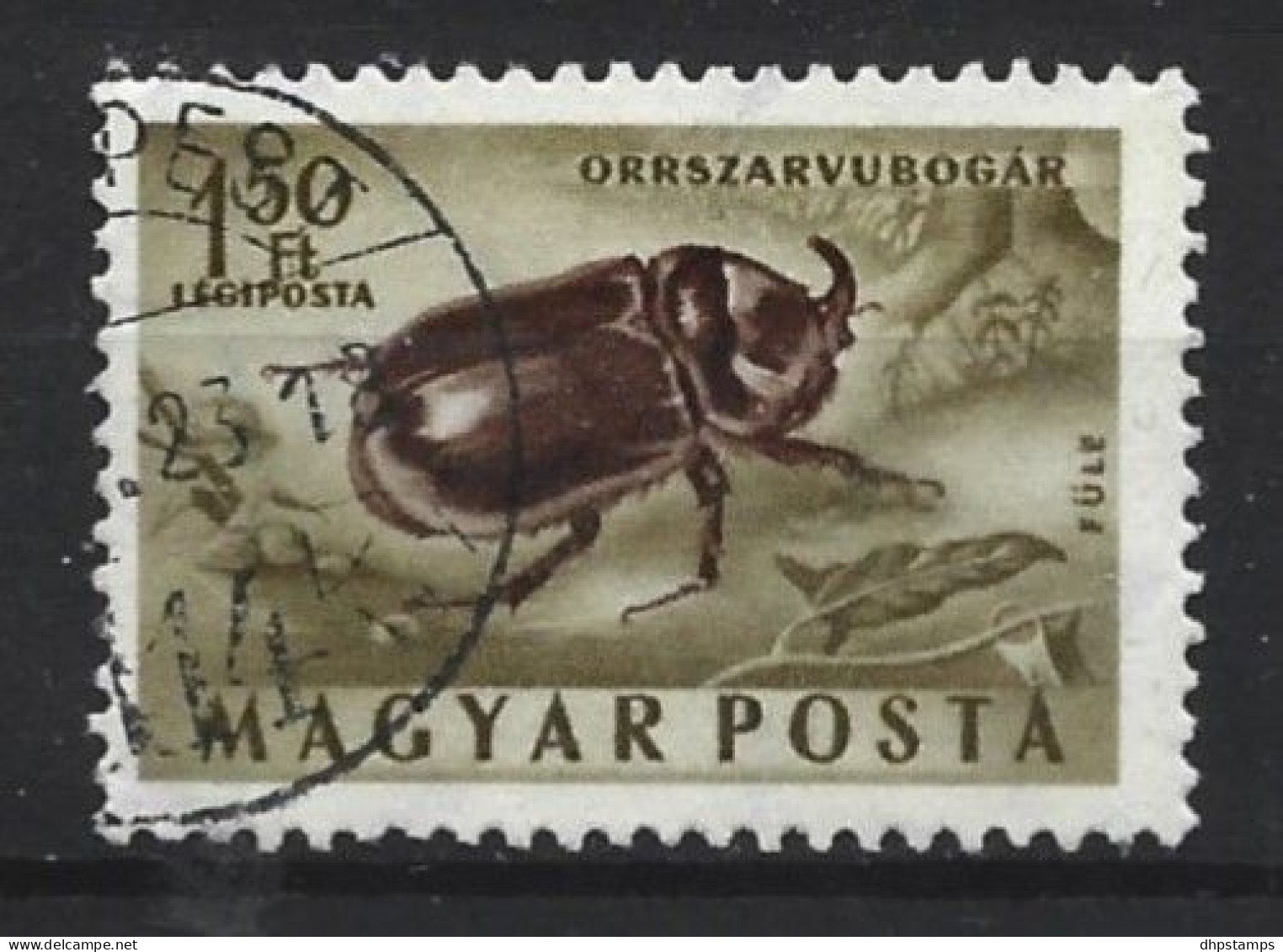 Hungary 1954 Insect Y.T.  A167 (0) - Used Stamps