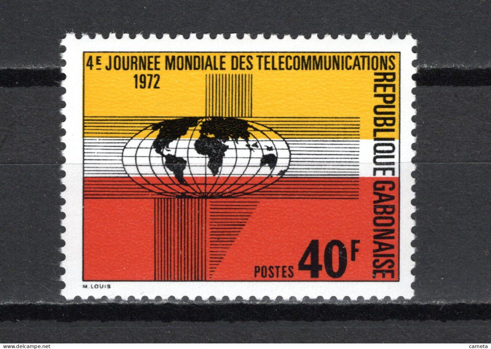 GABON N° 293   NEUF SANS CHARNIERE COTE  1.00€    TELECOMMUNICATIONS - Gabon (1960-...)