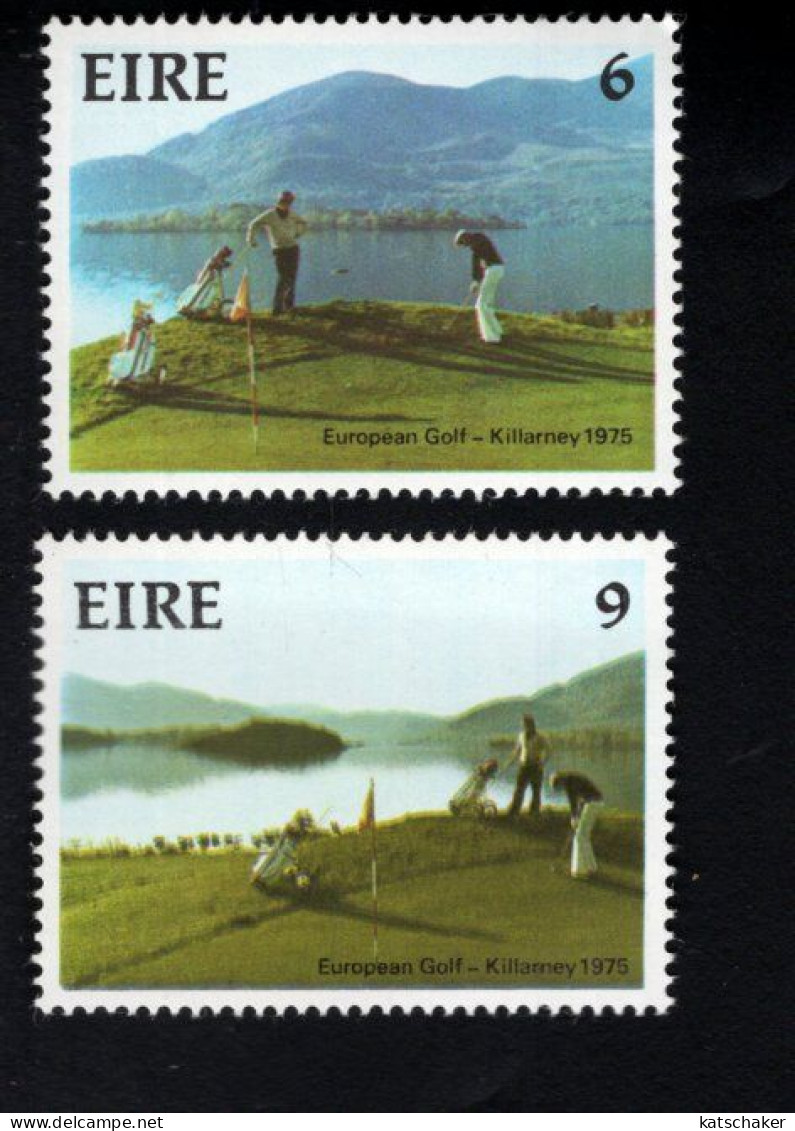 2002449515 1975 SCOTT  371 372  (XX) POSTFRIS  MINT NEVER HINGED - 9TH EUROPEAN AMATEUR GOLF TEAM CHAMPIONSHIPS KILLARNE - Unused Stamps