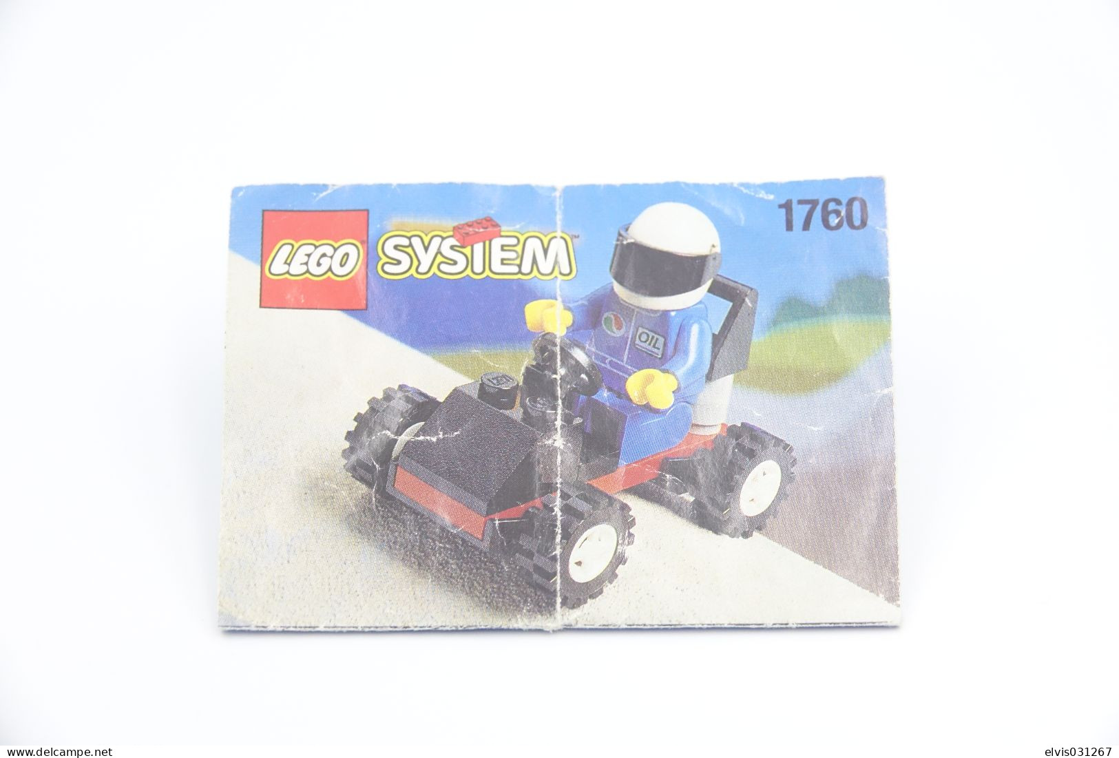 LEGO - 1760-1  Go-Cart- Original Lego 1995 - Vintage - Catalogs