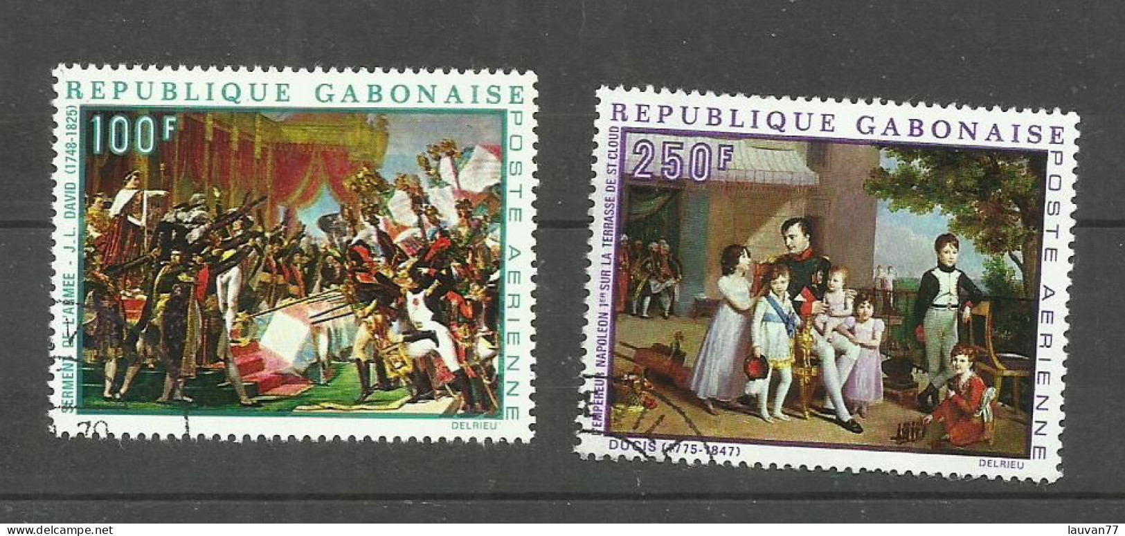 Gabon POSTE AERIENNE N°86, 87 Cote 9.45€ - Gabon (1960-...)