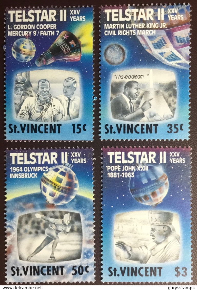 St Vincent 1989 Telstar MNH - St.Vincent (1979-...)