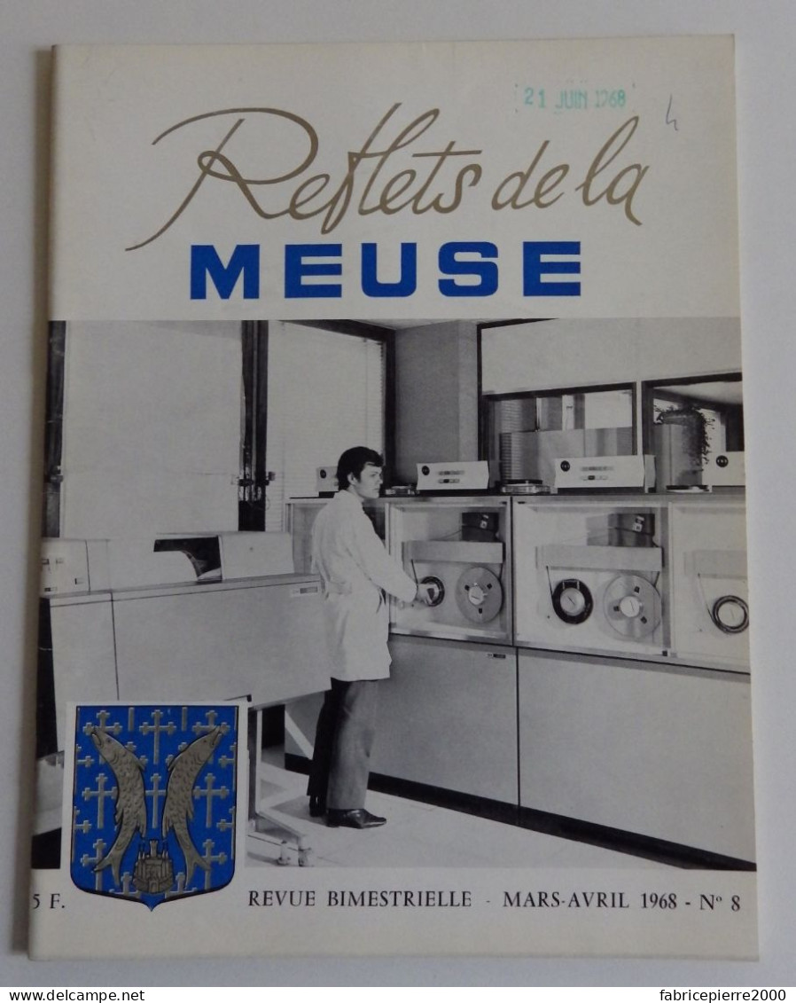 REFLETS DE LA MEUSE N°8 1968 EXCELLENT ETAT Bar-le-Duc - Lorraine - Vosges