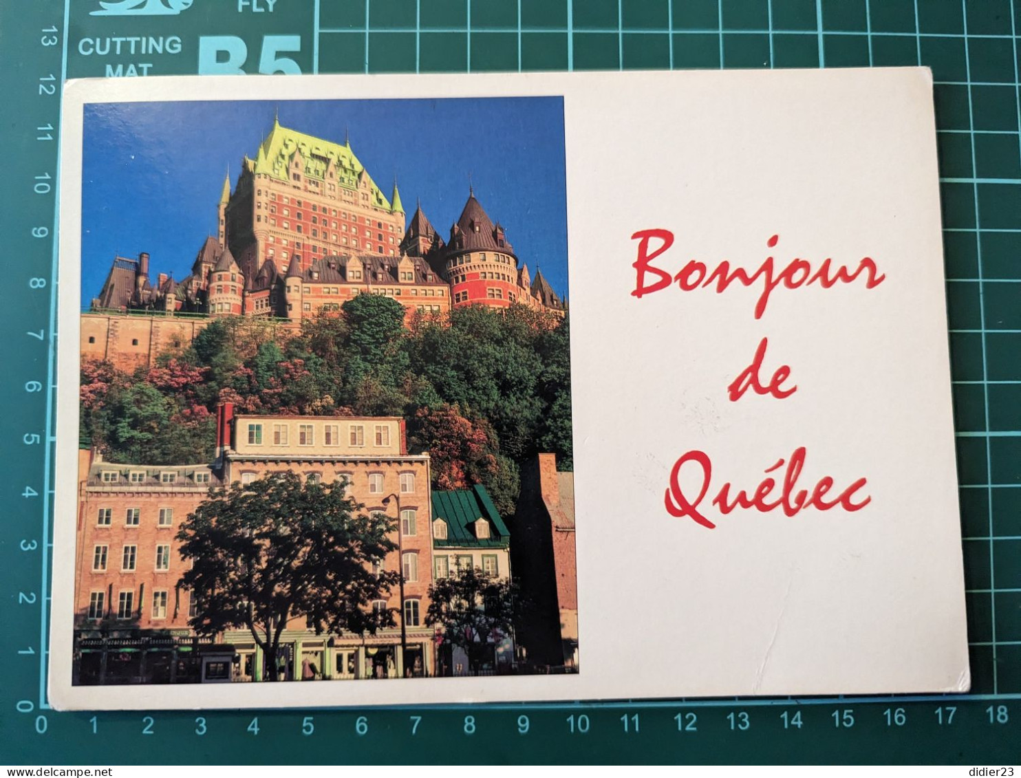 QUEBEC CHATEAU DE FRONTENAC - Sonstige & Ohne Zuordnung