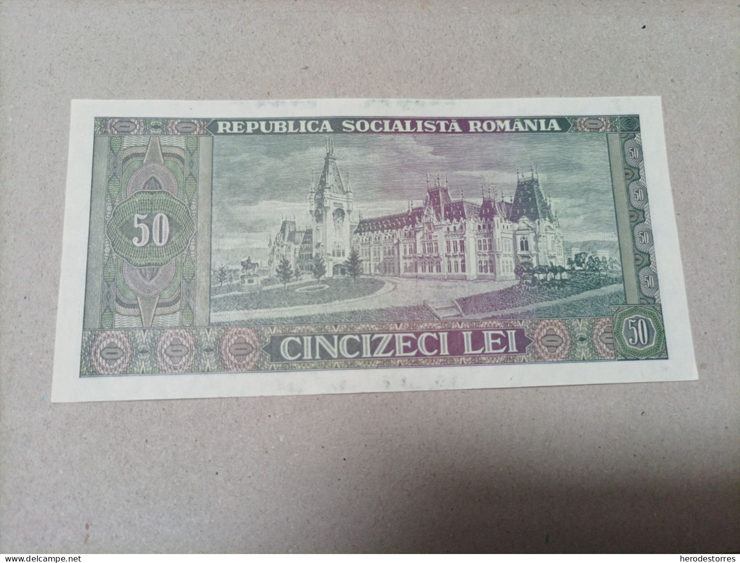 Billete De Rumania De 50 Lei, Año 1966, UNC - Rumänien