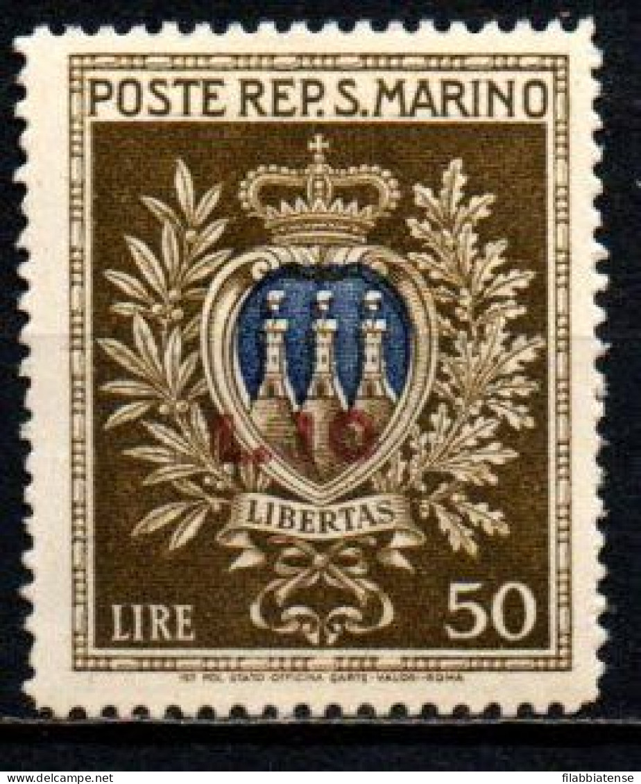 1946 - San Marino 297 Opere Assistenza  ++++++ - Neufs