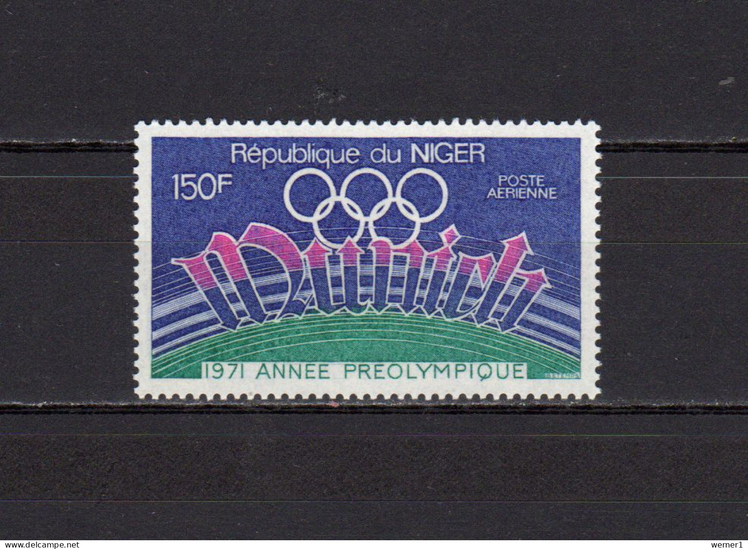 Niger 1971 Olympic Games Munich, Preolympic Year Stamp MNH - Ete 1972: Munich