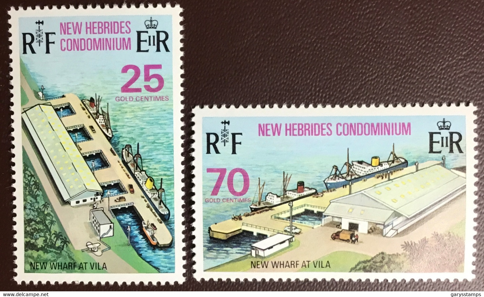New Hebrides 1973 New Wharf At Vila MNH - Unused Stamps