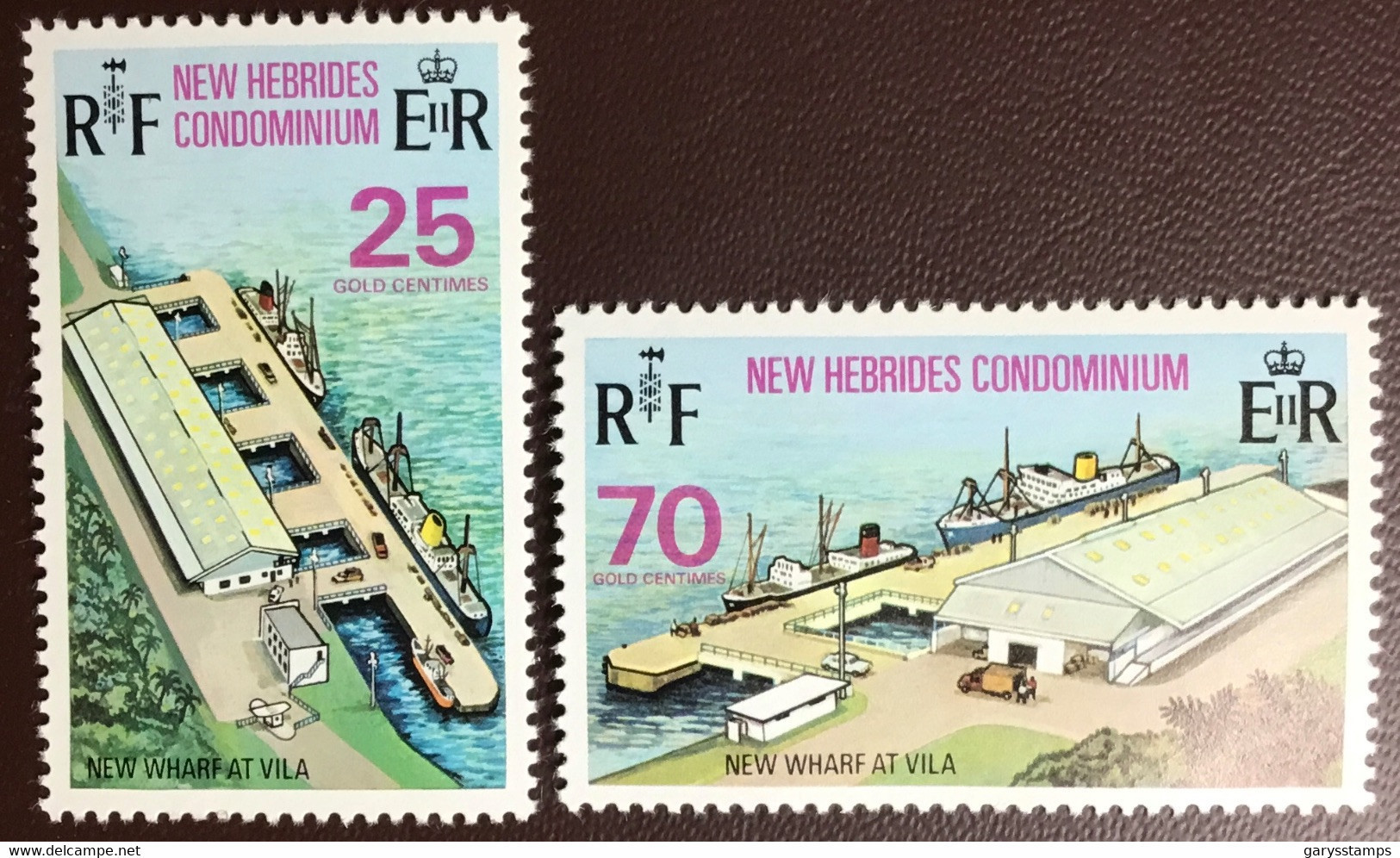 New Hebrides 1973 New Wharf At Vila MNH - Nuovi