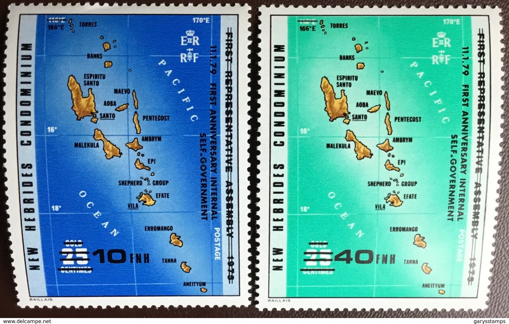 New Hebrides 1979 Self Government MNH - Ongebruikt