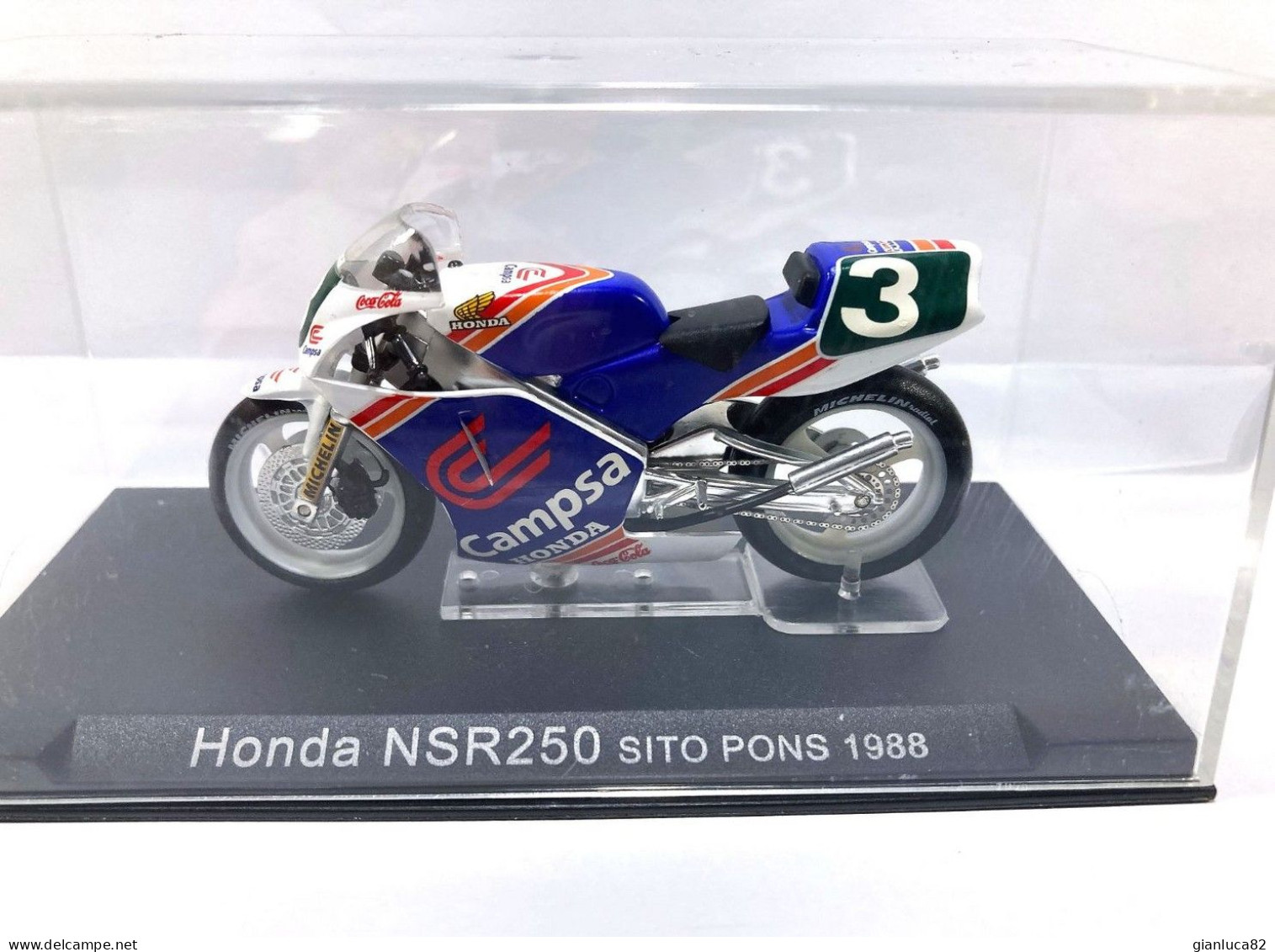 De Agostini Grandi Moto Da Corsa Honda NSR 250 Sito Pons 1988 Mod12 Come Da Foto Offertissima Spedizione Con Corriere - Motorcycles