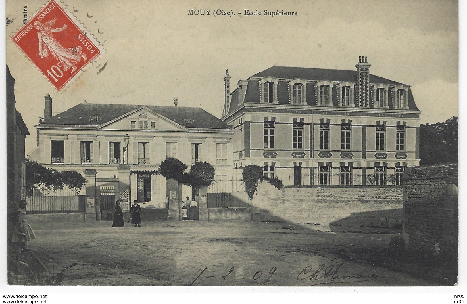 60 - MOUY  ( Oise )  - Ecole Superieure - Mouy