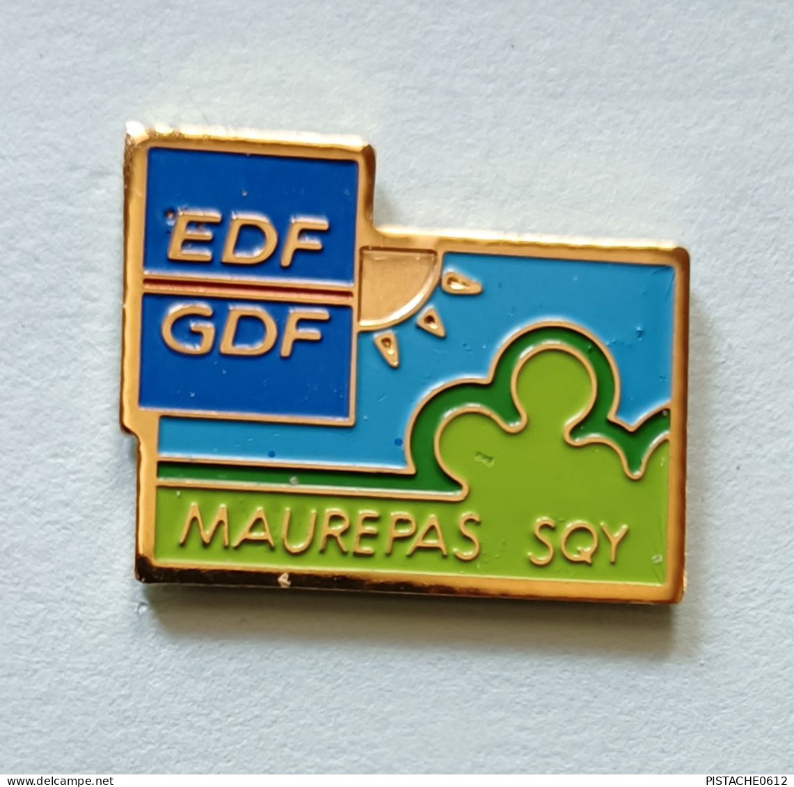 Pin's EDF Maurepas SQY - EDF GDF