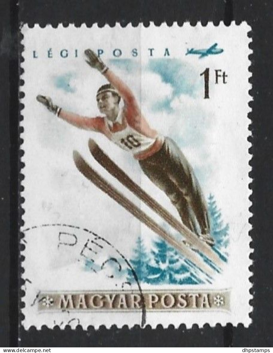 Hungary 1955 European Ice Championships Y.T.  A185 (0) - Oblitérés