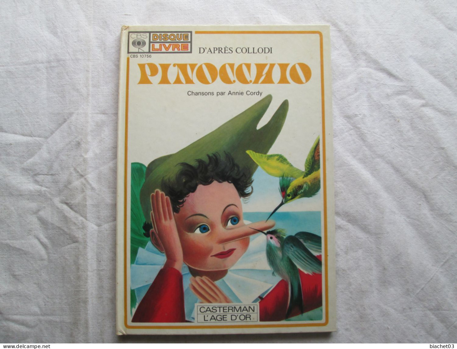 Livre-disque  (Pinocchio) - Niños