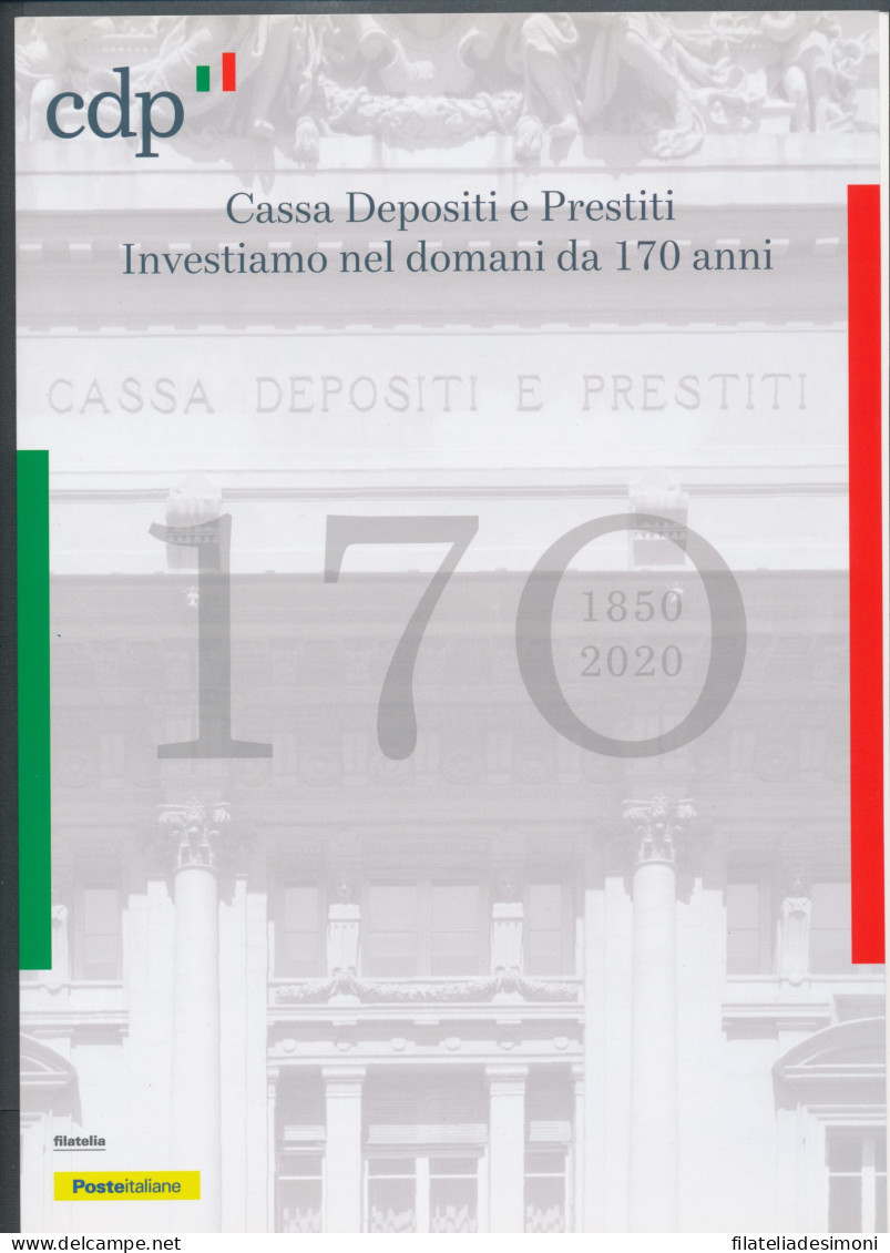 2019 Italia - Repubblica, Folder - Cassa Depositi E Prestiti N. 726 - MNH** - Folder