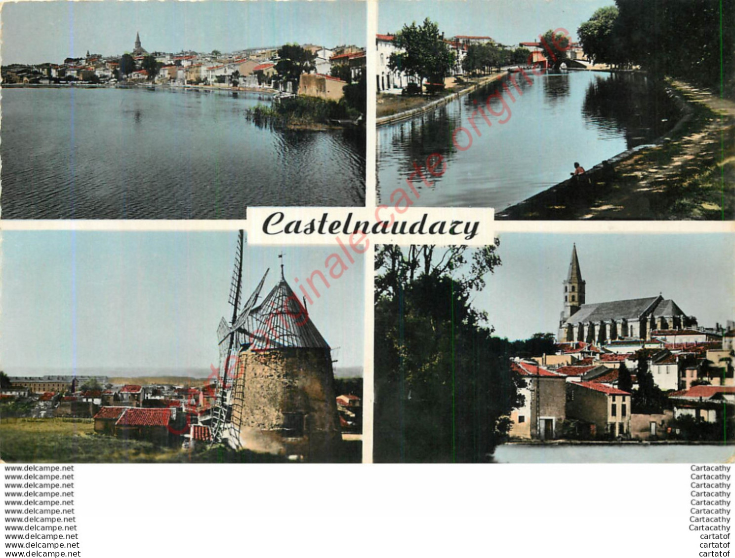 11.  CASTELNAUDARY .  CP Multivues . - Castelnaudary