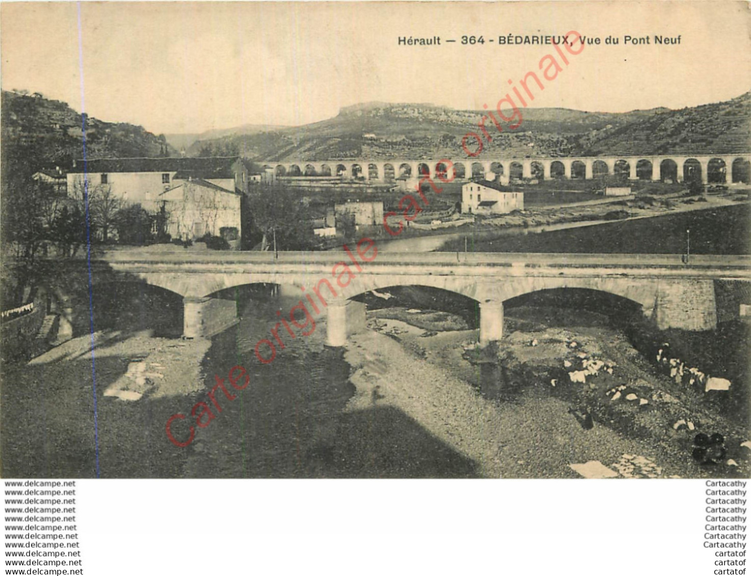 34.  BEDARIEUX .  Vue Du Pont Neuf . - Bedarieux