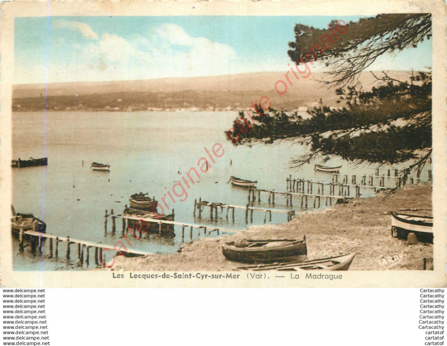 83.   LES LECQUES DE SAINT CYR SUR MER .  La Madrague . - Les Lecques