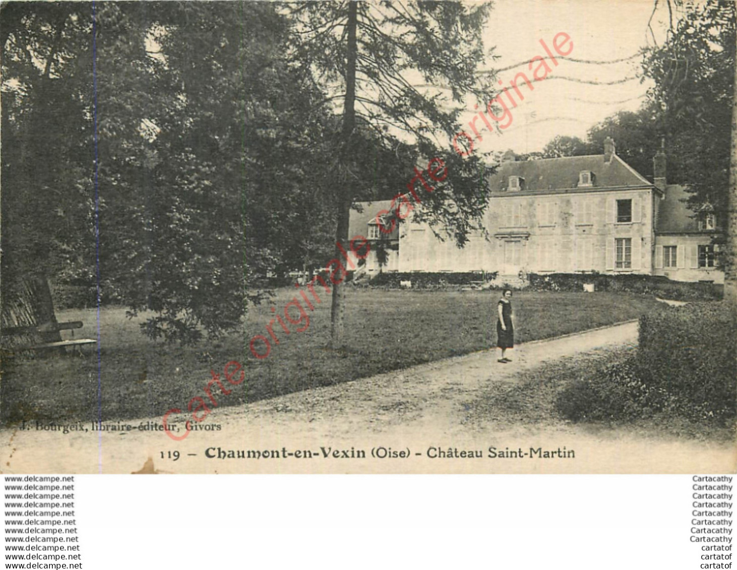 60.  CHAUMONT EN VEXIN .  Château St-Martin . - Chaumont En Vexin