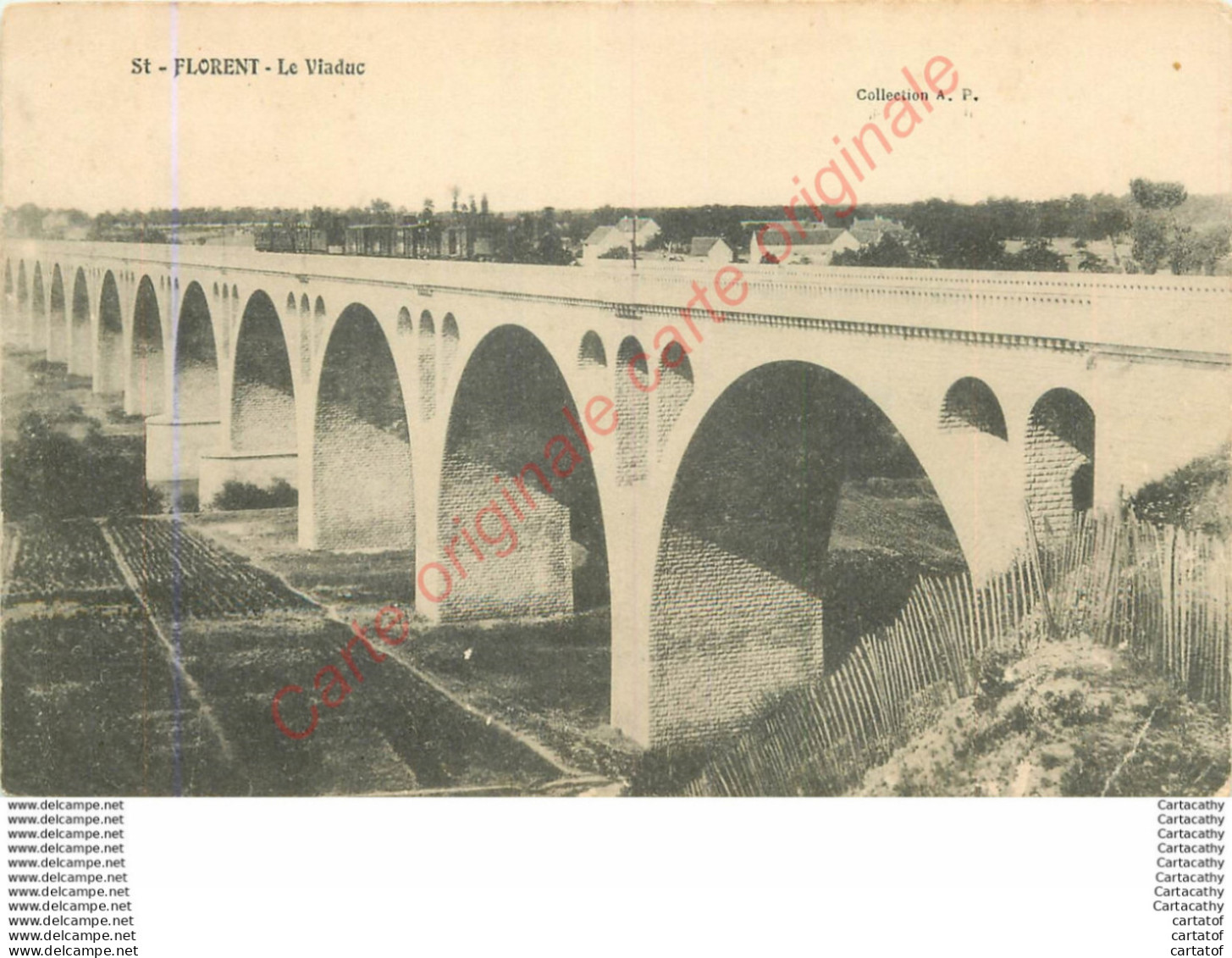 18.  SAINT FLORENT .  Le Viaduc . - Saint-Florent-sur-Cher