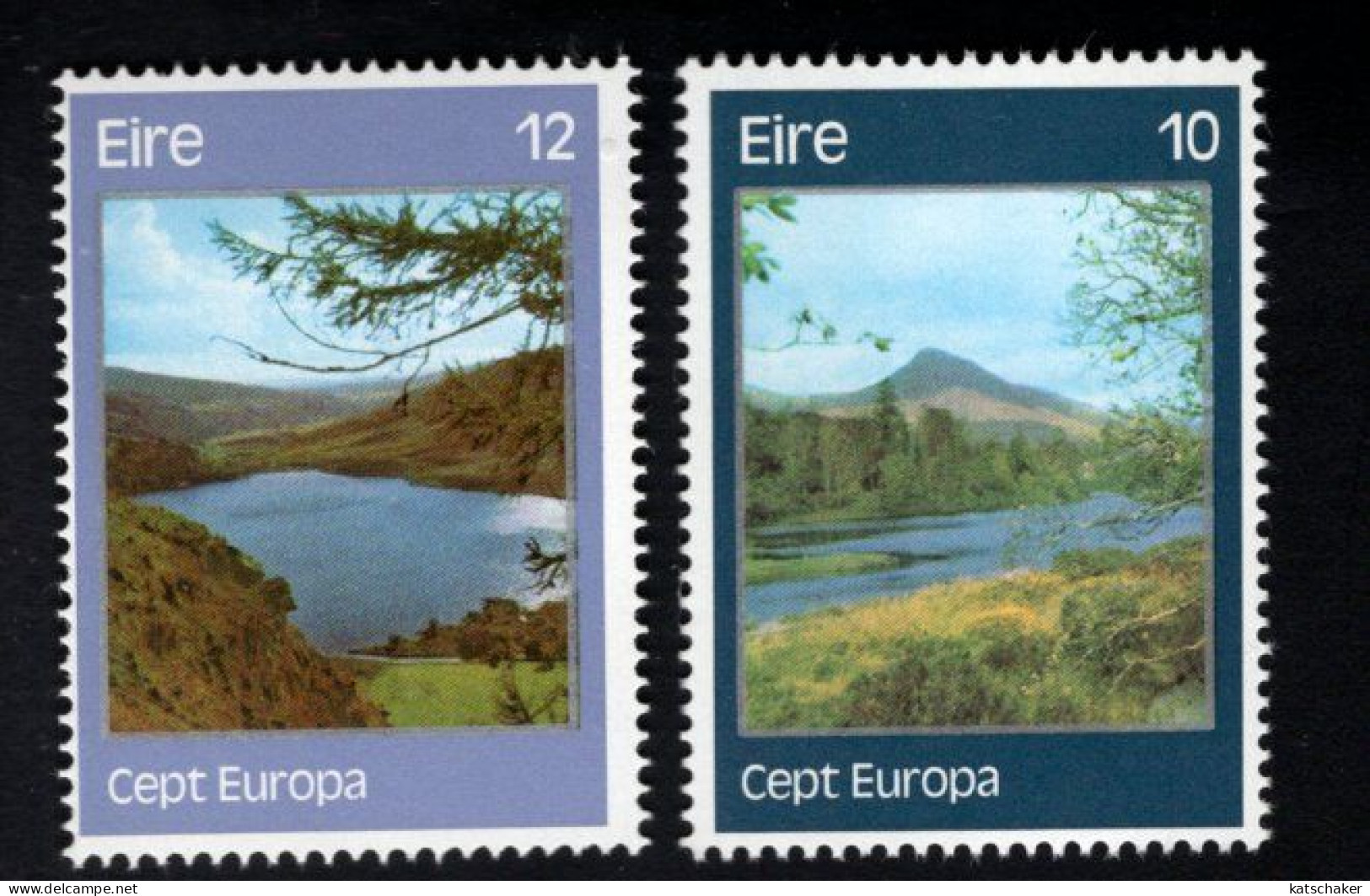 2002460996 1977 SCOTT  413 414  (XX) POSTFRIS  MINT NEVER HINGED - EUROPA ISSUE - LANDSCAPES - - Ungebraucht