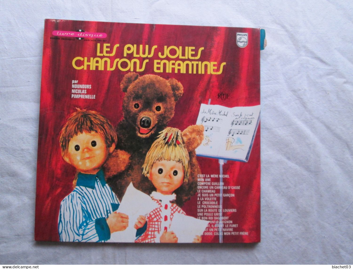 Livre-disque  Les Plus Belles Chansons Enfantines - Enfants