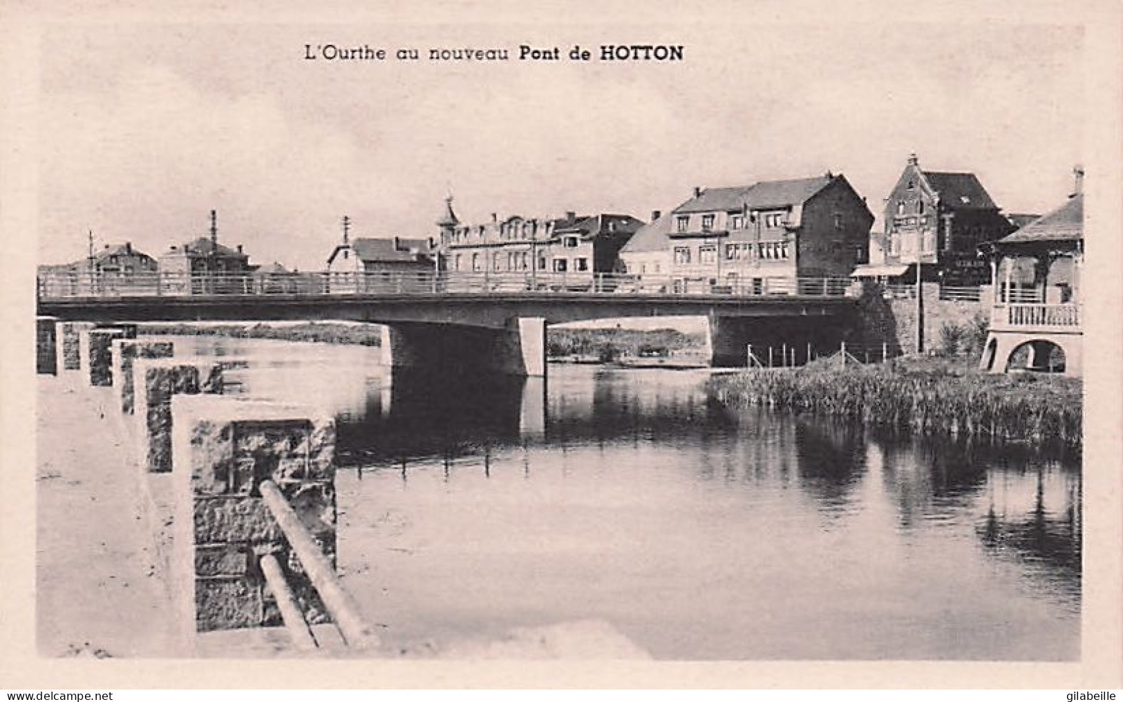 Luxembourg - L'Ourthe Au Nouveau Pont De Hotton - Hotton