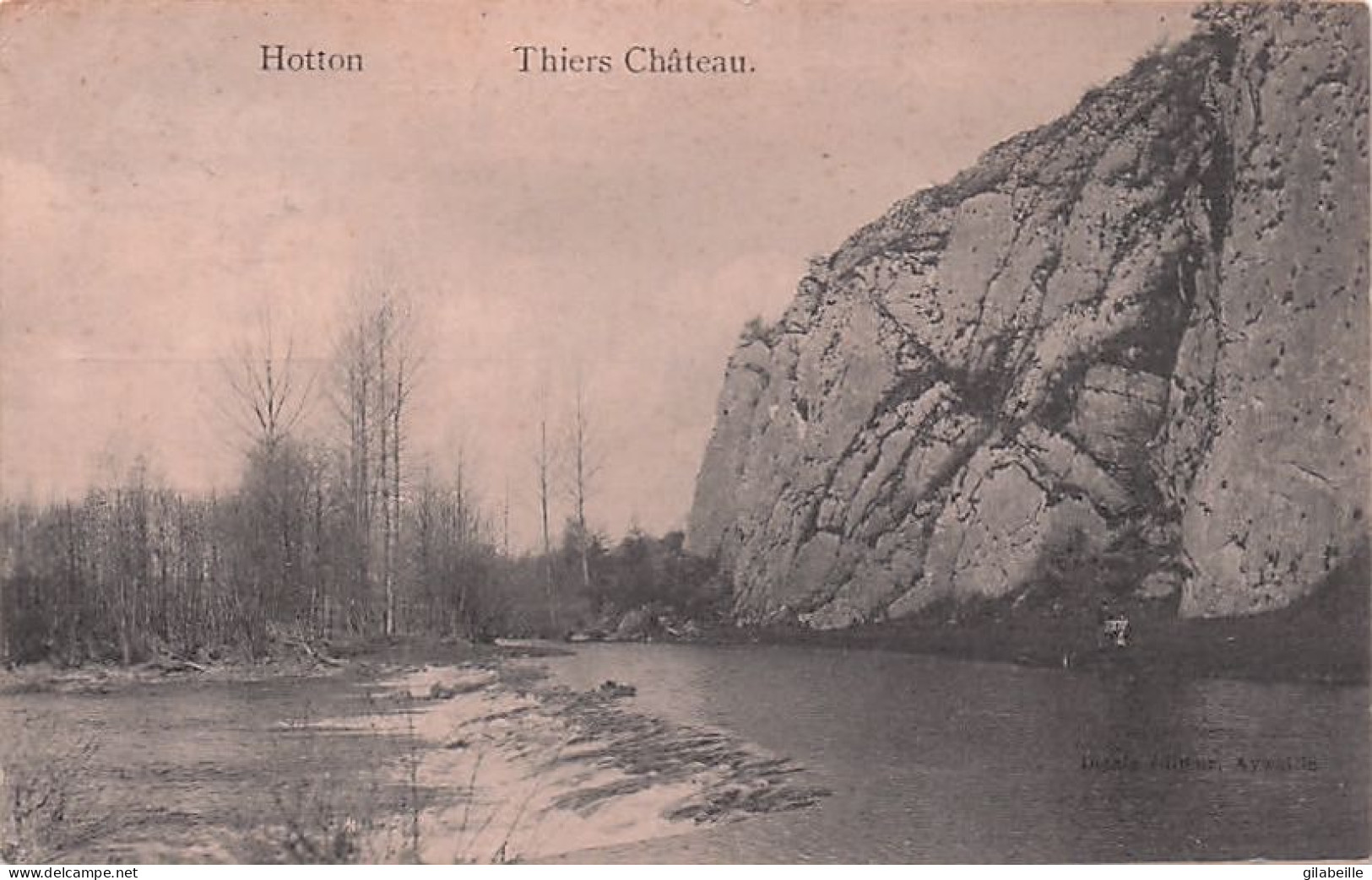 Luxembourg -  Hotton - Thiers Chateau - 1911 - Hotton