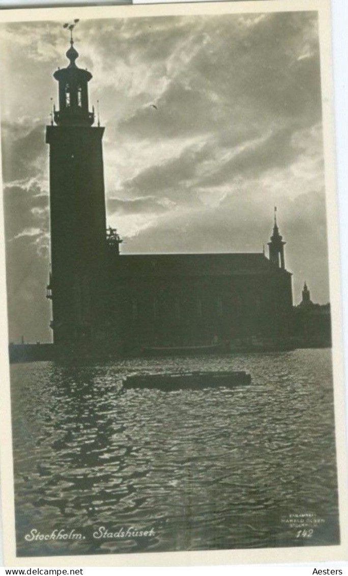 Stockholm; Town Hall / Stadshuset - Not Circulated. - Sweden