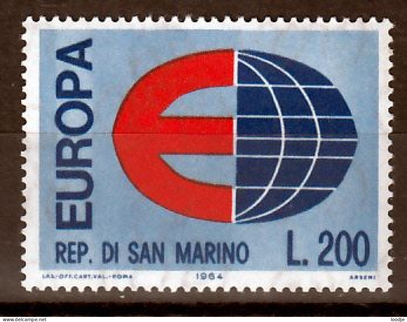 San Marino Europa Cept 1964 Postfris - 1964