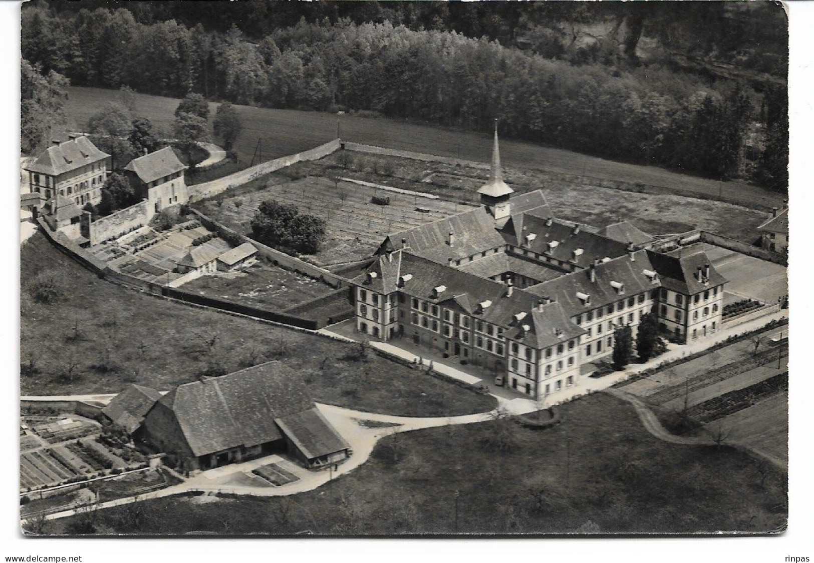 (Suisse) ABBAYE D HAUTERIVE Vue Aérienne FOTO Bachmann - Hauterive