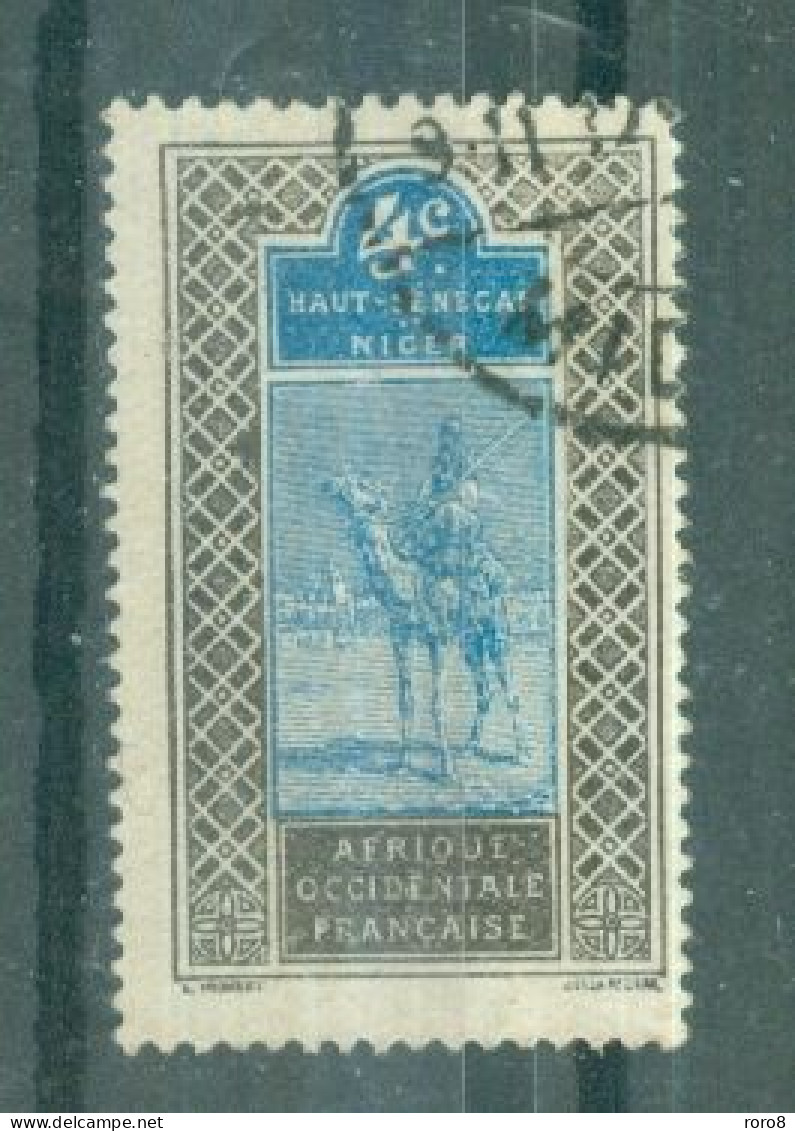 HAUT-SENEGAL ET NIGER - N°20 Oblitéré - Targui. - Used Stamps
