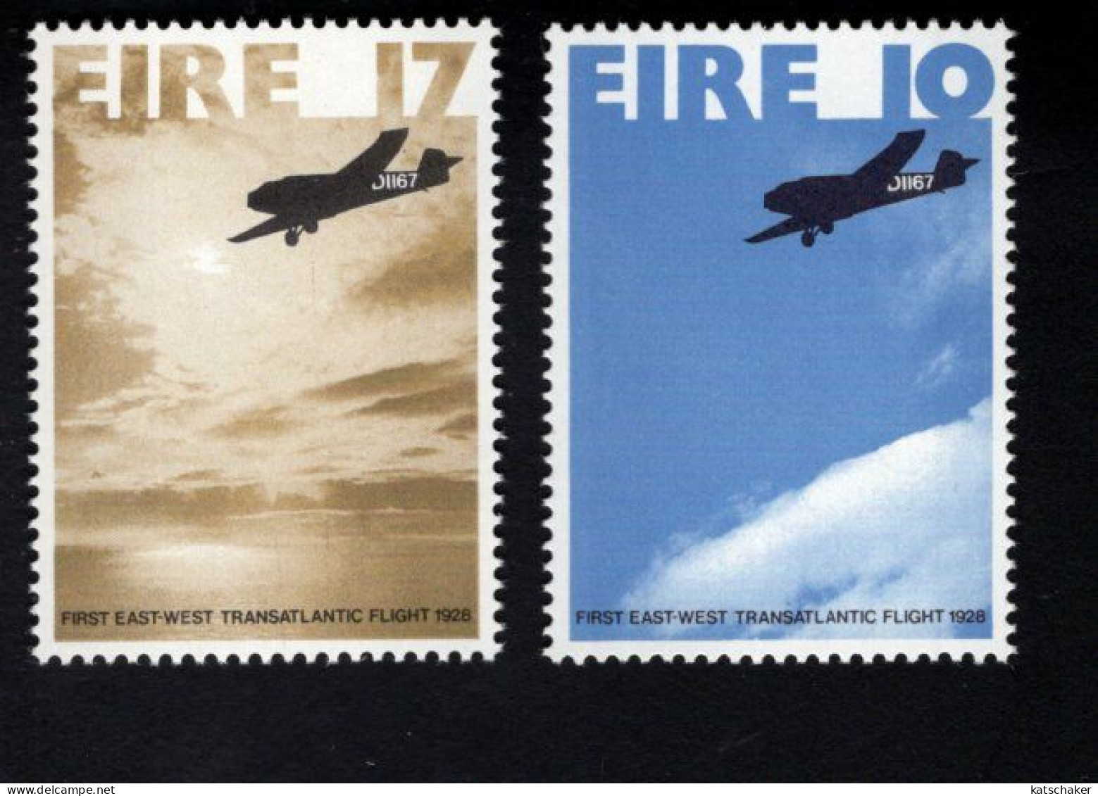 2002468556 1978 SCOTT  426 427  (XX) POSTFRIS  MINT NEVER HINGED - BREMEN JUNKERS MONOPLANE - Unused Stamps