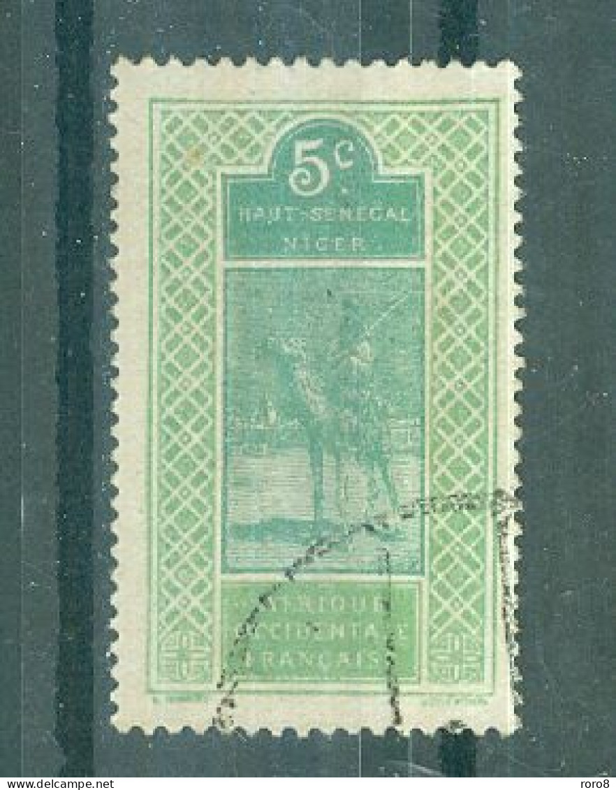 HAUT-SENEGAL ET NIGER - N°21 Oblitéré - Targui. - Used Stamps